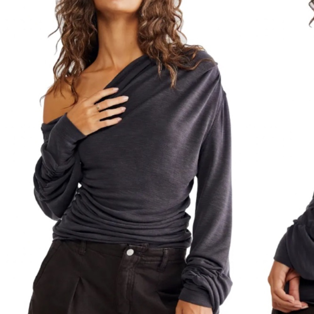 Free People All Day One Shoulder Tunic